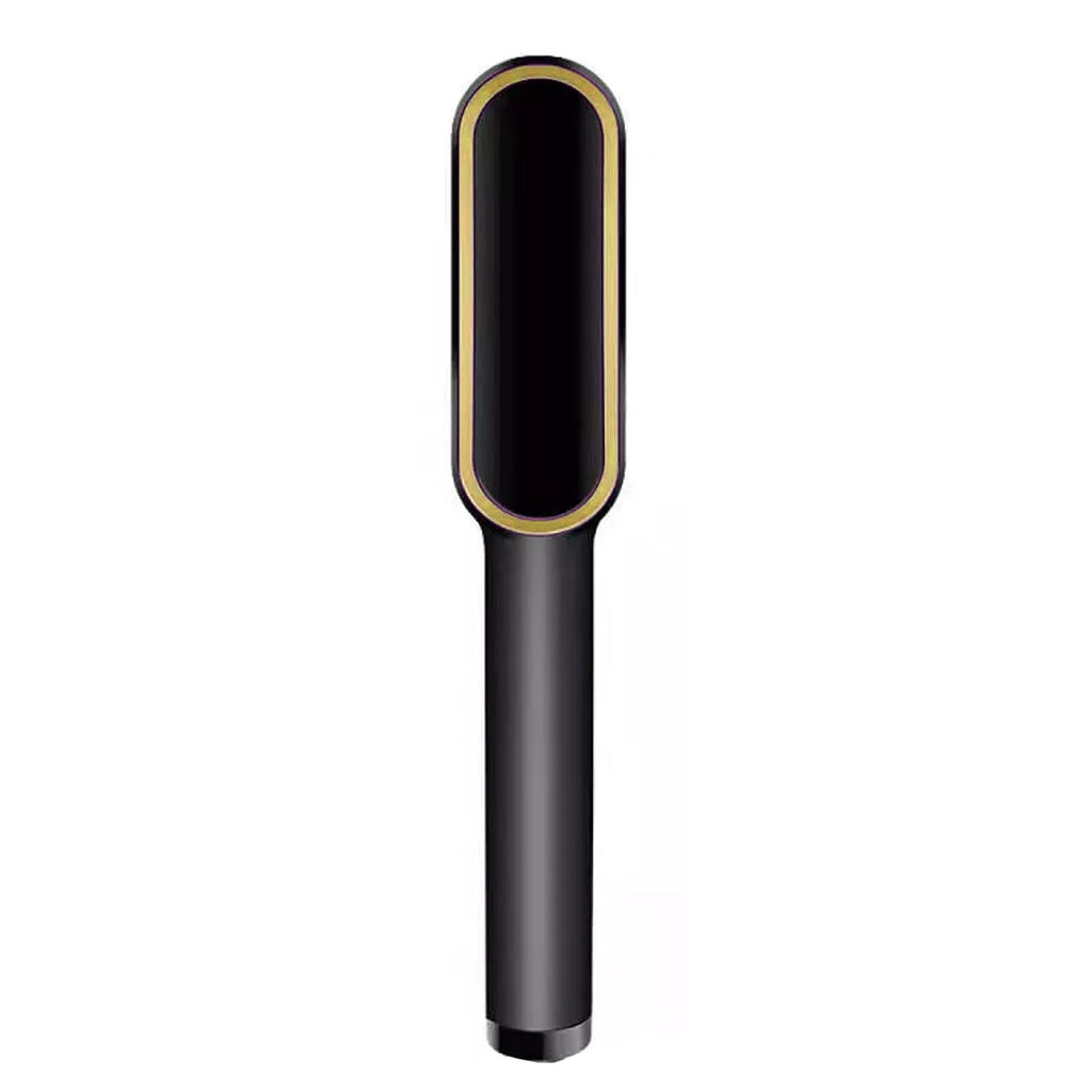 Compact Hqt-909B hair straightener design for comfortable grip.