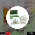 Close-up of the durable stainless steel tea filter, perfect for daily kitchen use.
