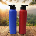 Stainless steel water bottle with FrostFlow design in mix colors