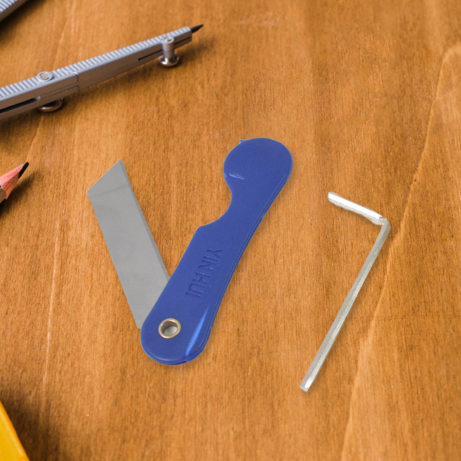 Compact and sturdy storage box designed to hold the PowerPulse tire repair kit securely.