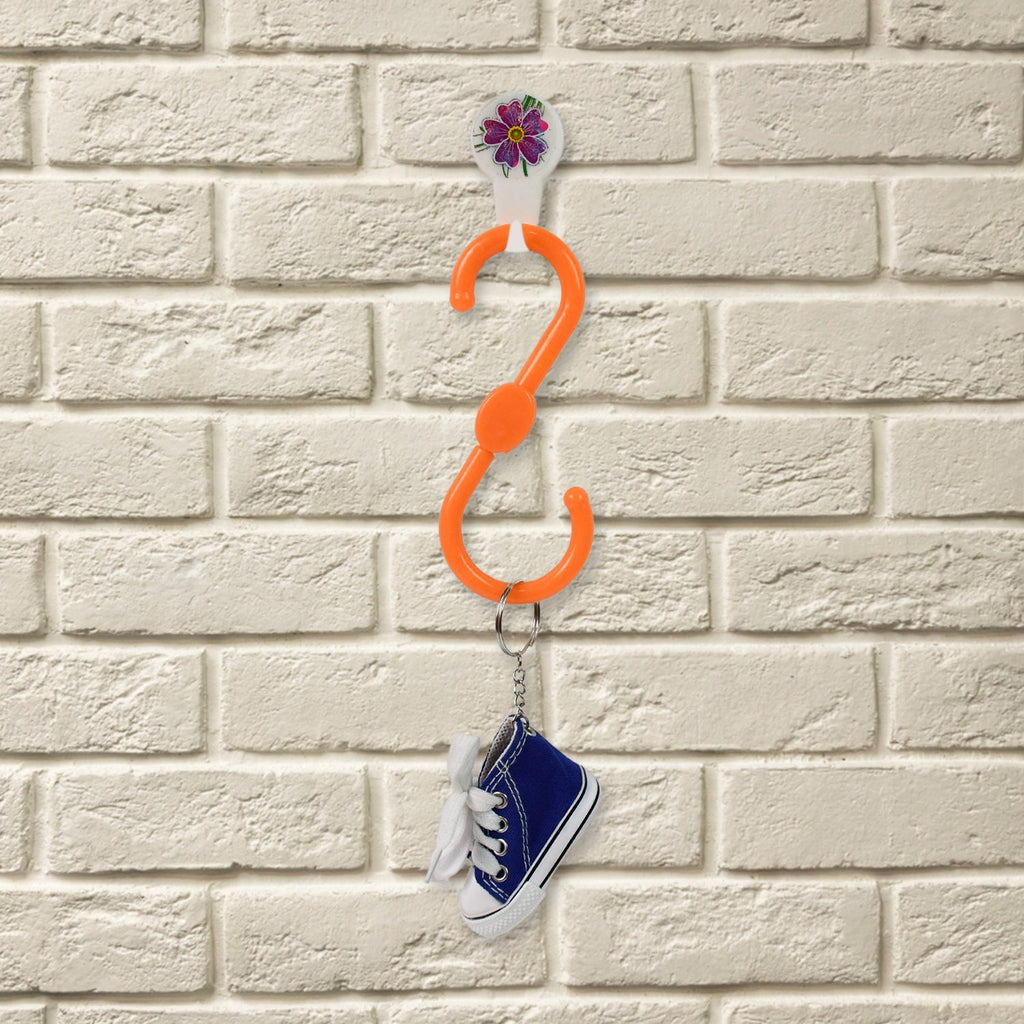 Plastic S hook designed for versatile hanging solutions