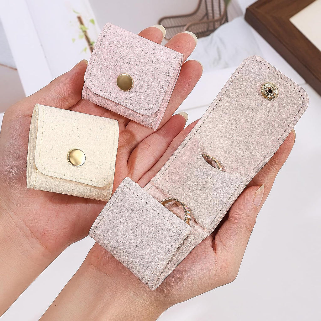 Portable foldable jewellery organizer wallet for travel