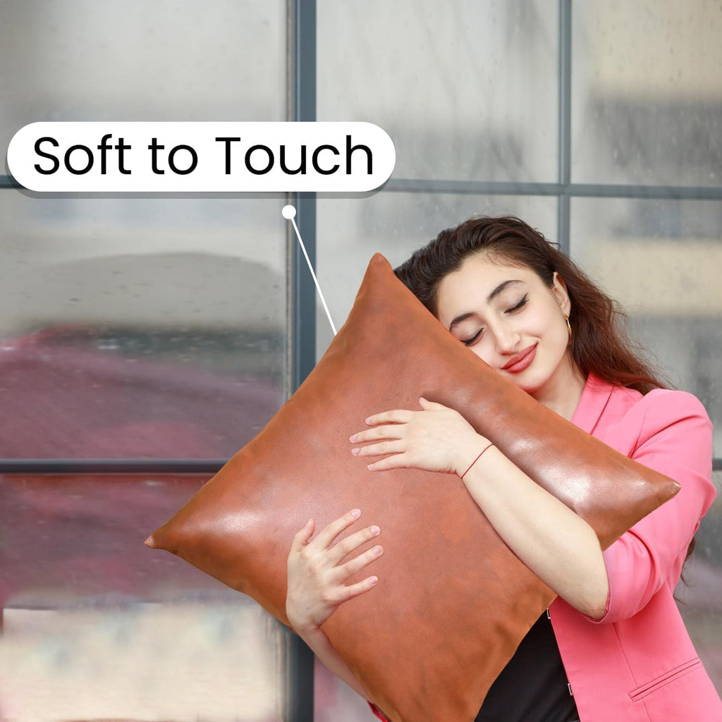 Pillow cover from displayed on a chair, showcasing its versatile home decor use.