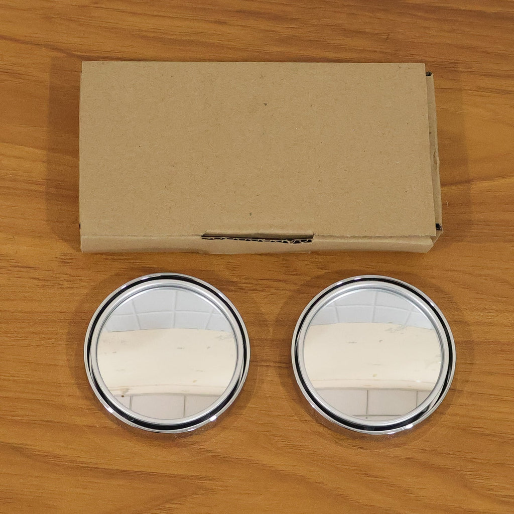 Installation of blind spot mirror on car side mirror