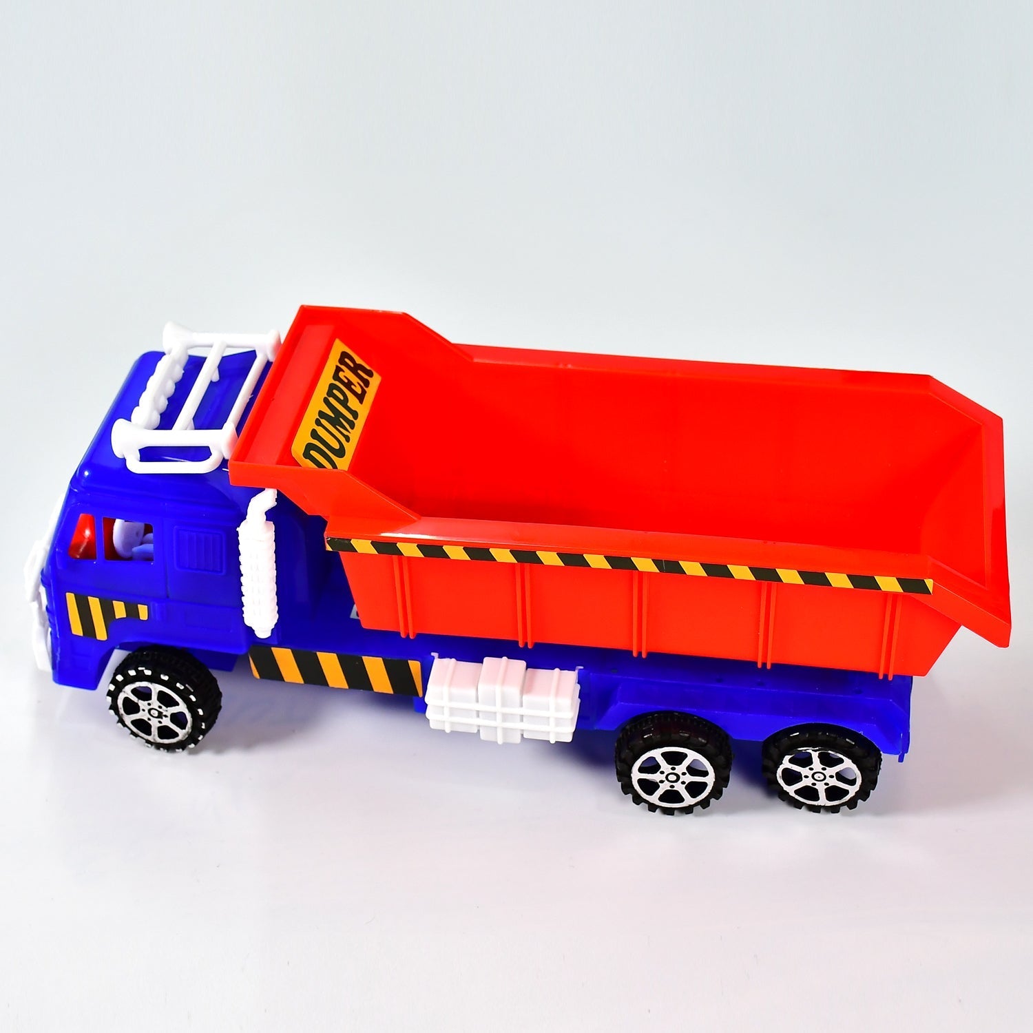The heavy-duty plastic Friction Power Truck Toy designed for active children.