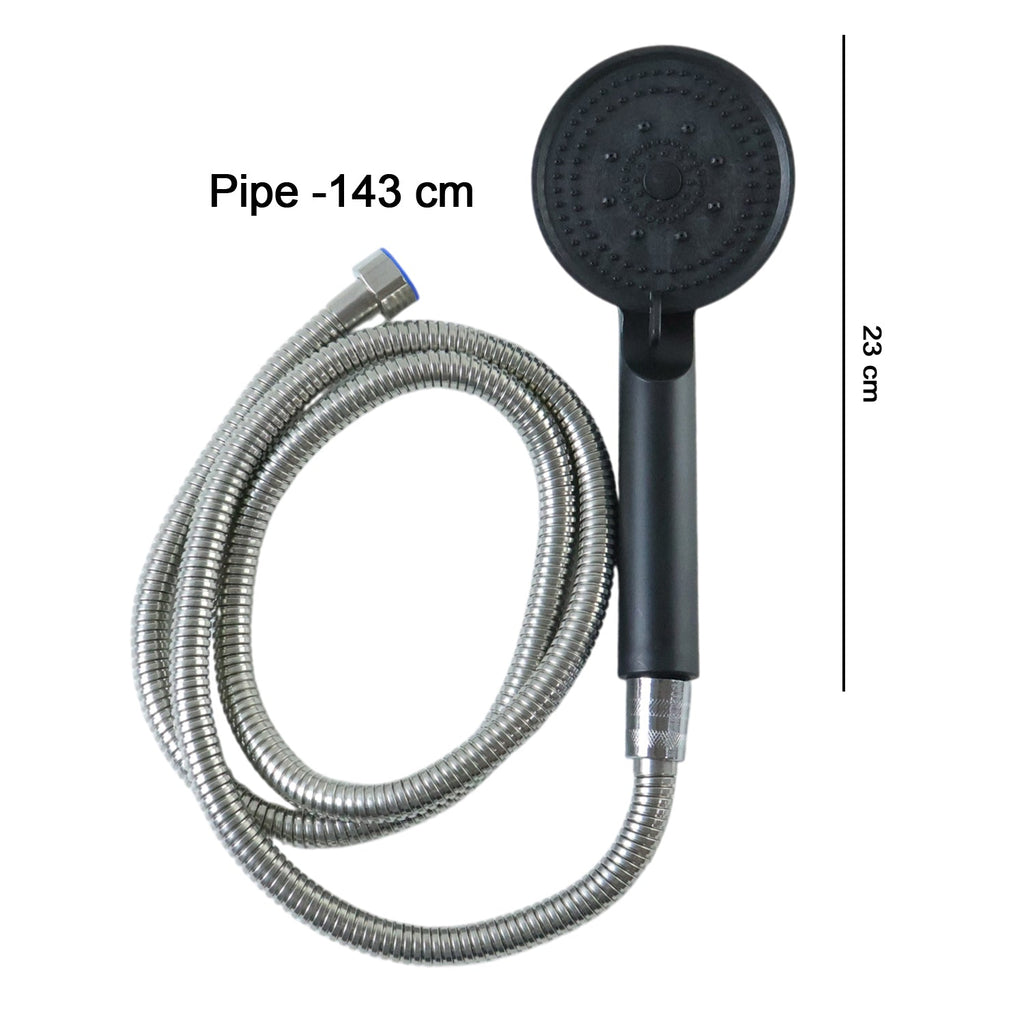 Handheld shower head and hose detail