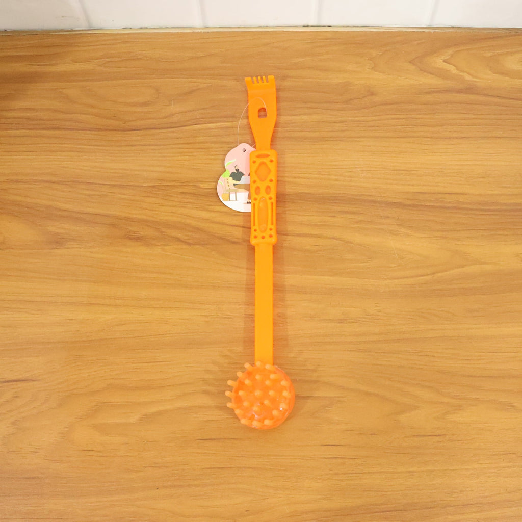 Body massage roller stick showing dual-head design and long ergonomic handle