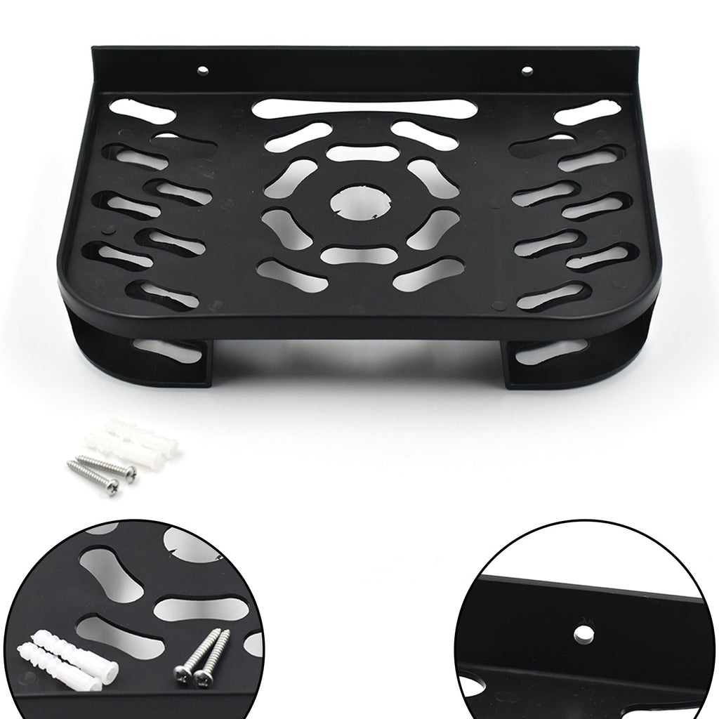 Sturdy platform of the set top box stand, ensuring secure placement.