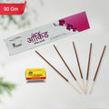 Agarbatti Mix Flavour packet, showcasing natural fragrance incense sticks.