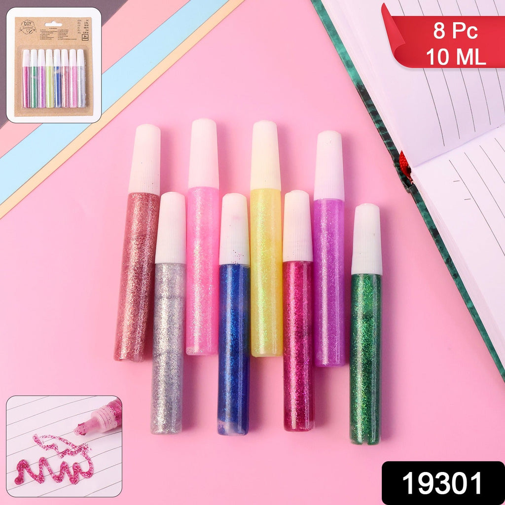 DIY glitter glue pens perfect for school and art projects