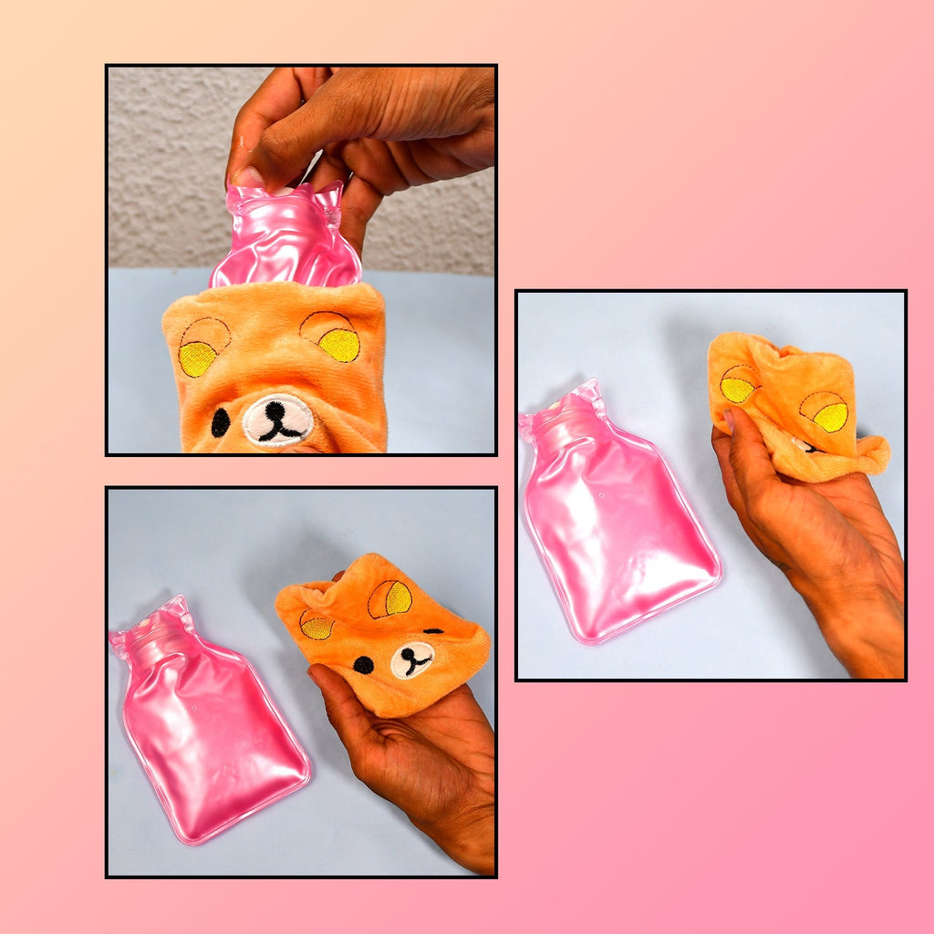 Cute panda heating bag with leakproof design health & personal care