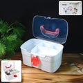 Organivo First Aid Box, a white medical storage solution with a red cross symbol.