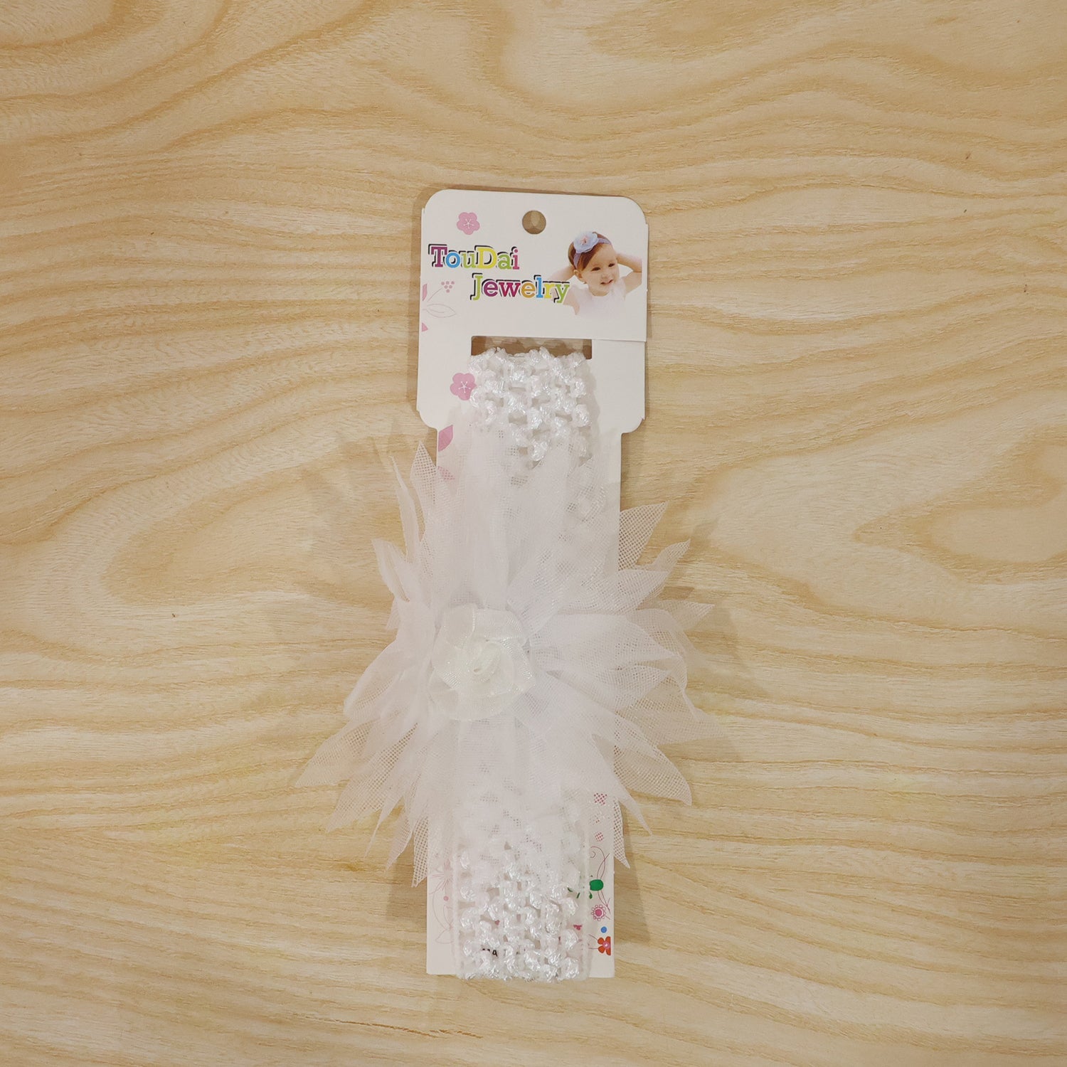 Baby Headband – Soft Elastic Floral Design for Comfort & Style