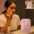 Cleansing personal care wipes in package suitable for all skin types