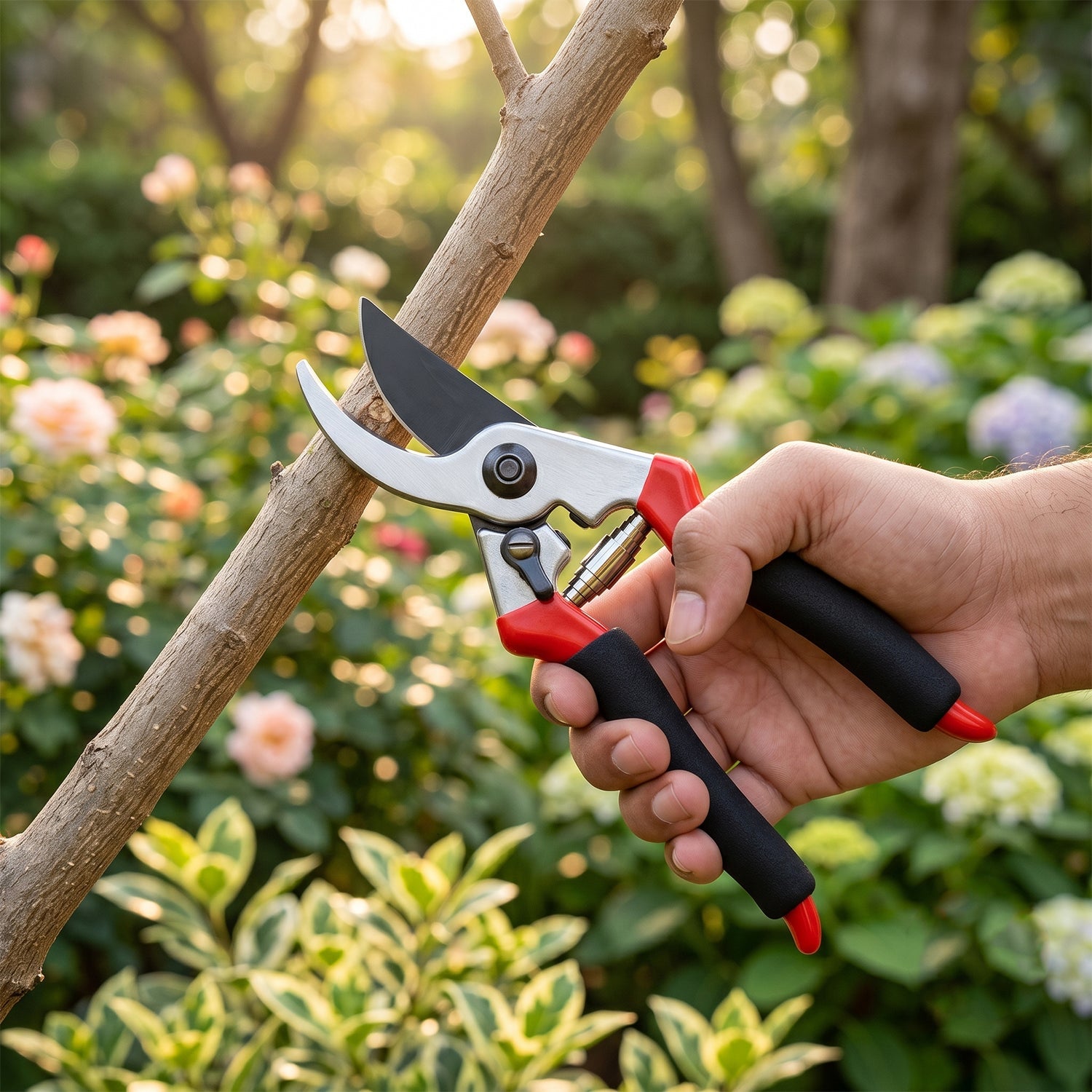 Garden Shears – Sharp Bypass Pruner for Plants | Tidy Roots