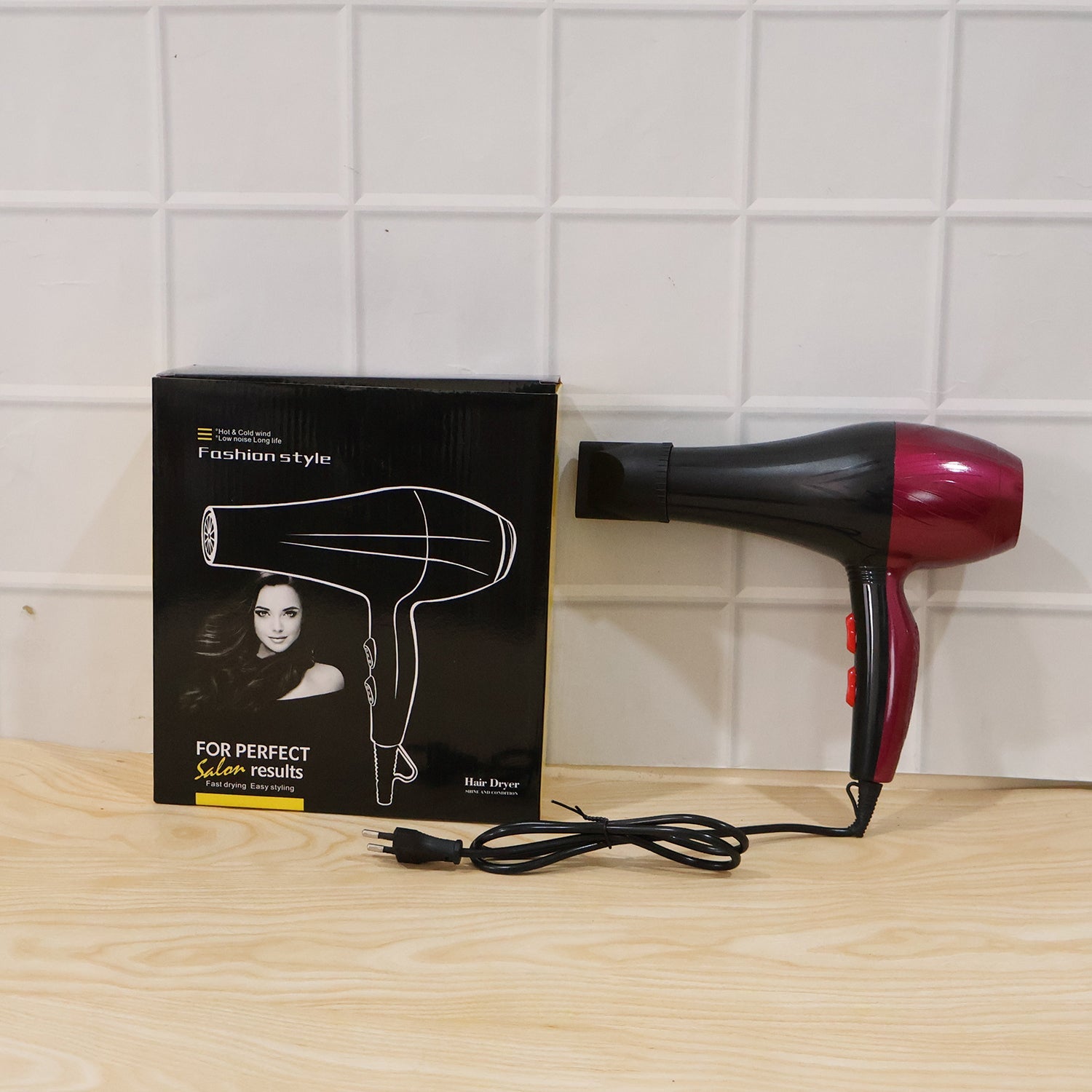 Professional Hair Dryer – High Power 2-Speed Salon Dryer | Calm & Curl