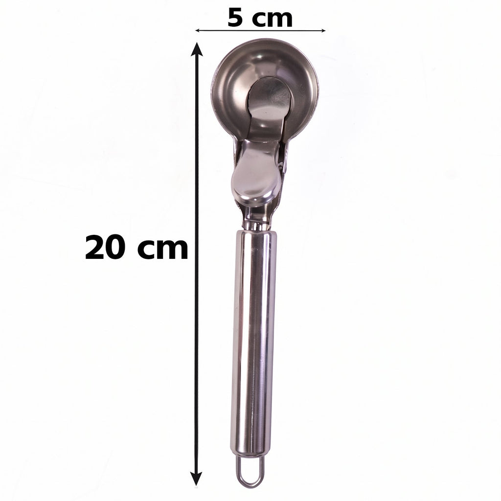 Rust resistant steel scoop for ice cream, cookies and mashed potato