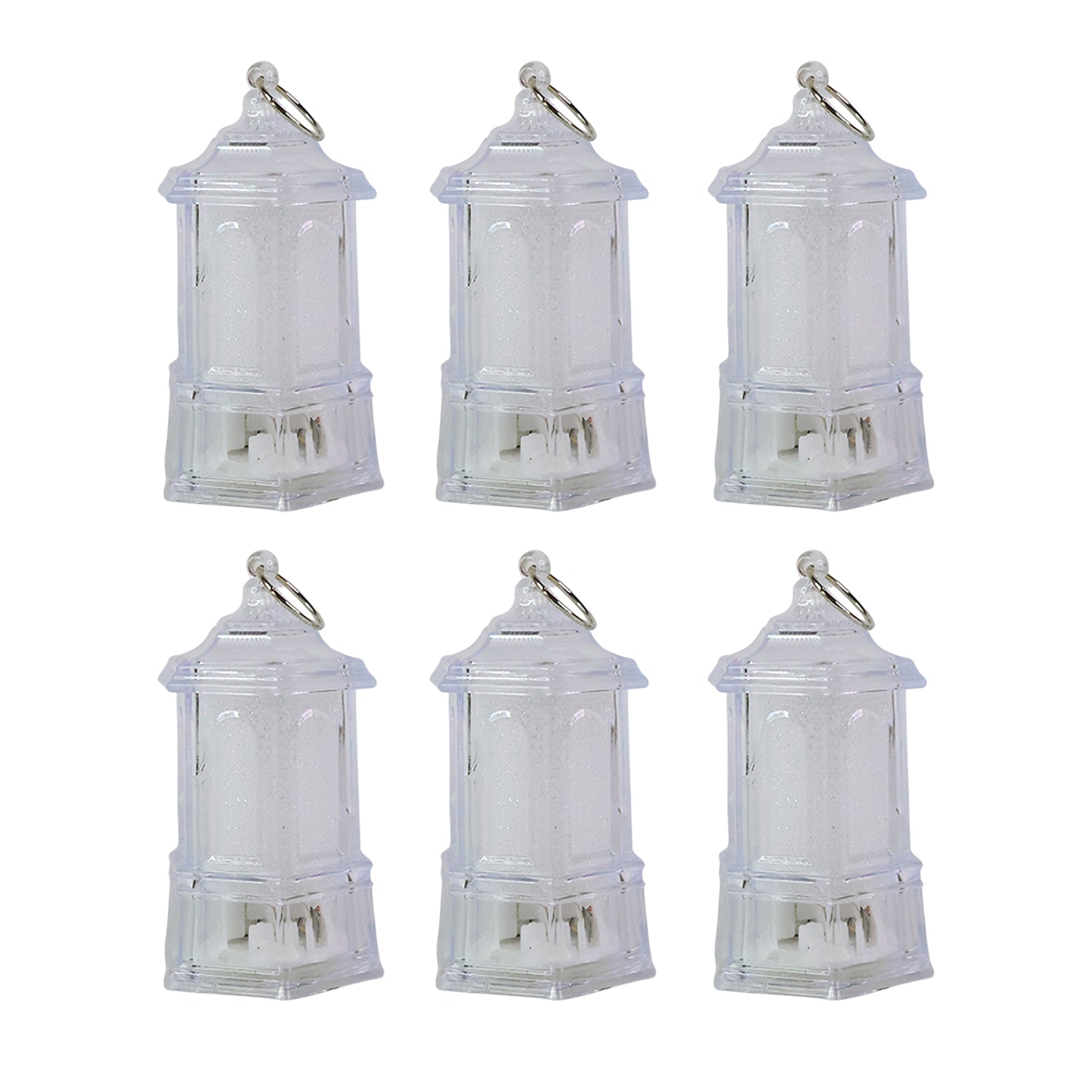 Warm white LED decorative hanging lantern candles perfect for festival and wedding decor