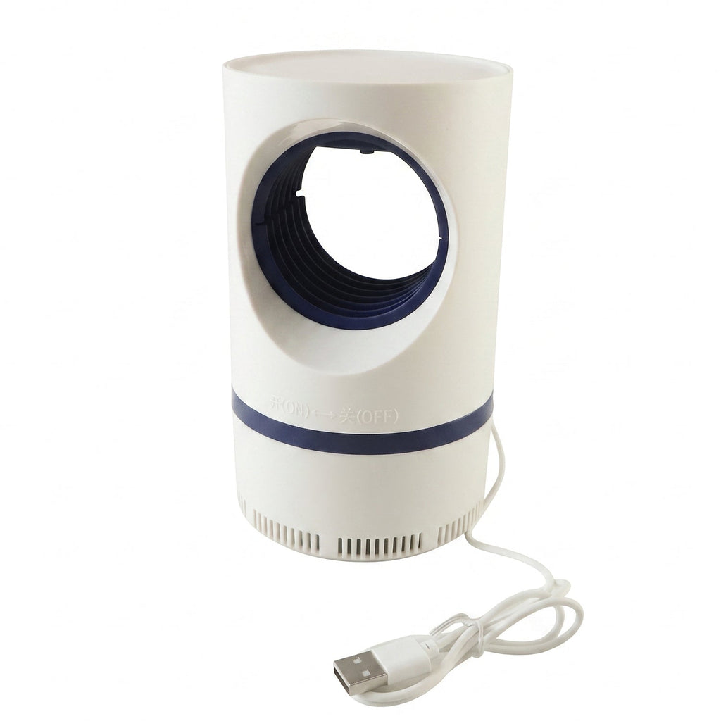 Chemical-free mosquito catcher lamp with easy clean tray for safe indoor use.