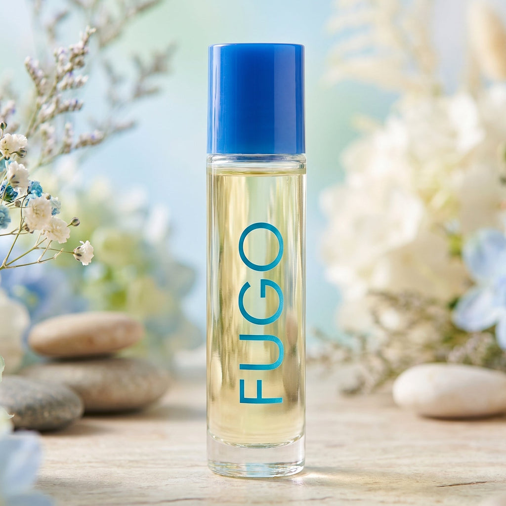 Fugo Fresh Aquatic Eau De Parfum spray in a compact bottle
