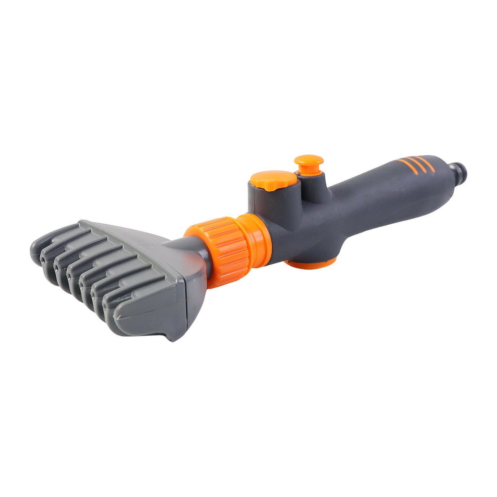 High-pressure water spray nozzle for efficient filter cleaning