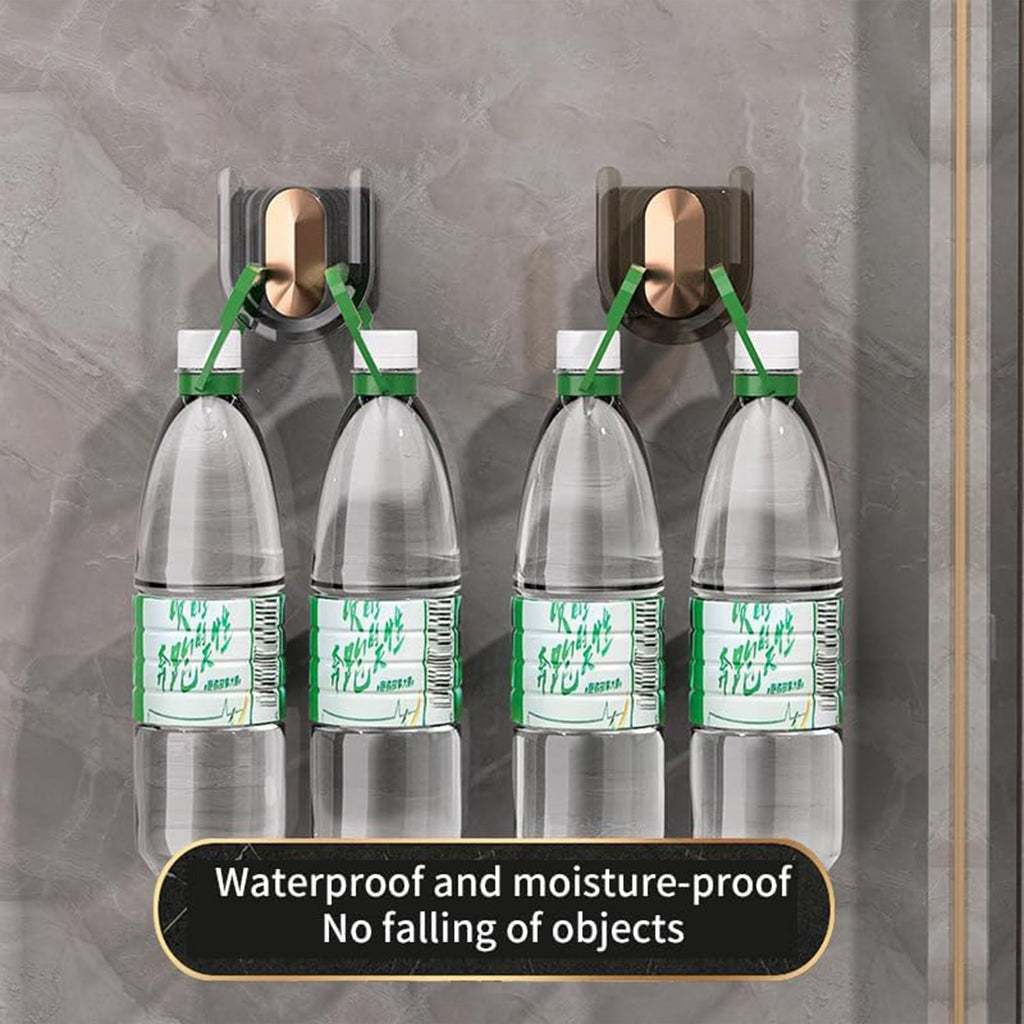 Side view of self-adhesive slipper holder showing durable ABS plastic