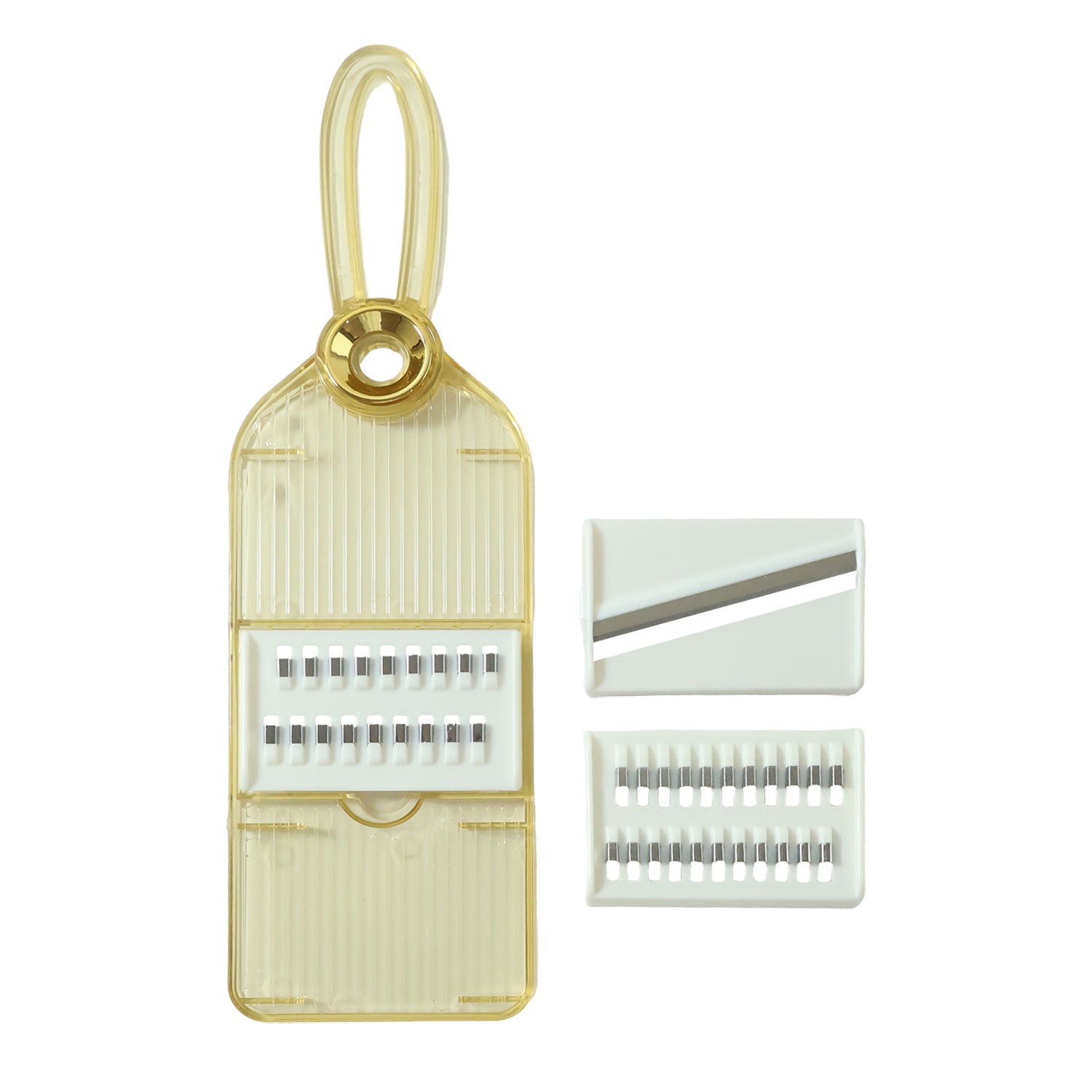 Vegetable cutter with multiple blade options for kitchen use