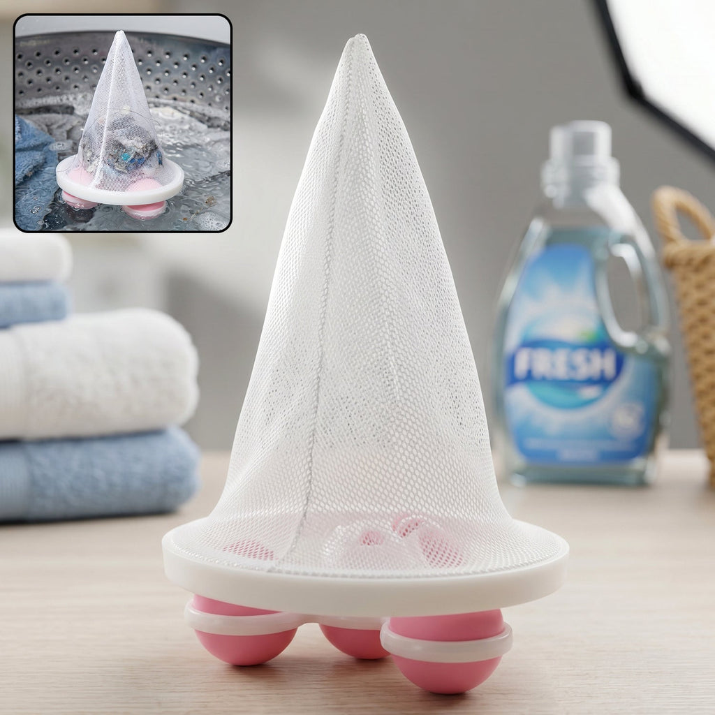 Efficient lint and pet fur catcher for washing machine drum