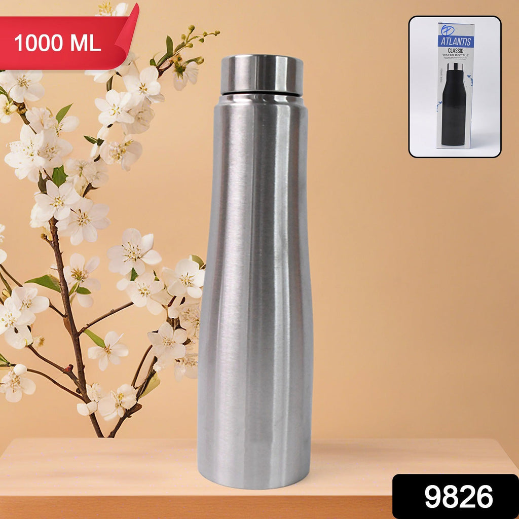 Water bottle showing temperature retention for hot and cold drinks