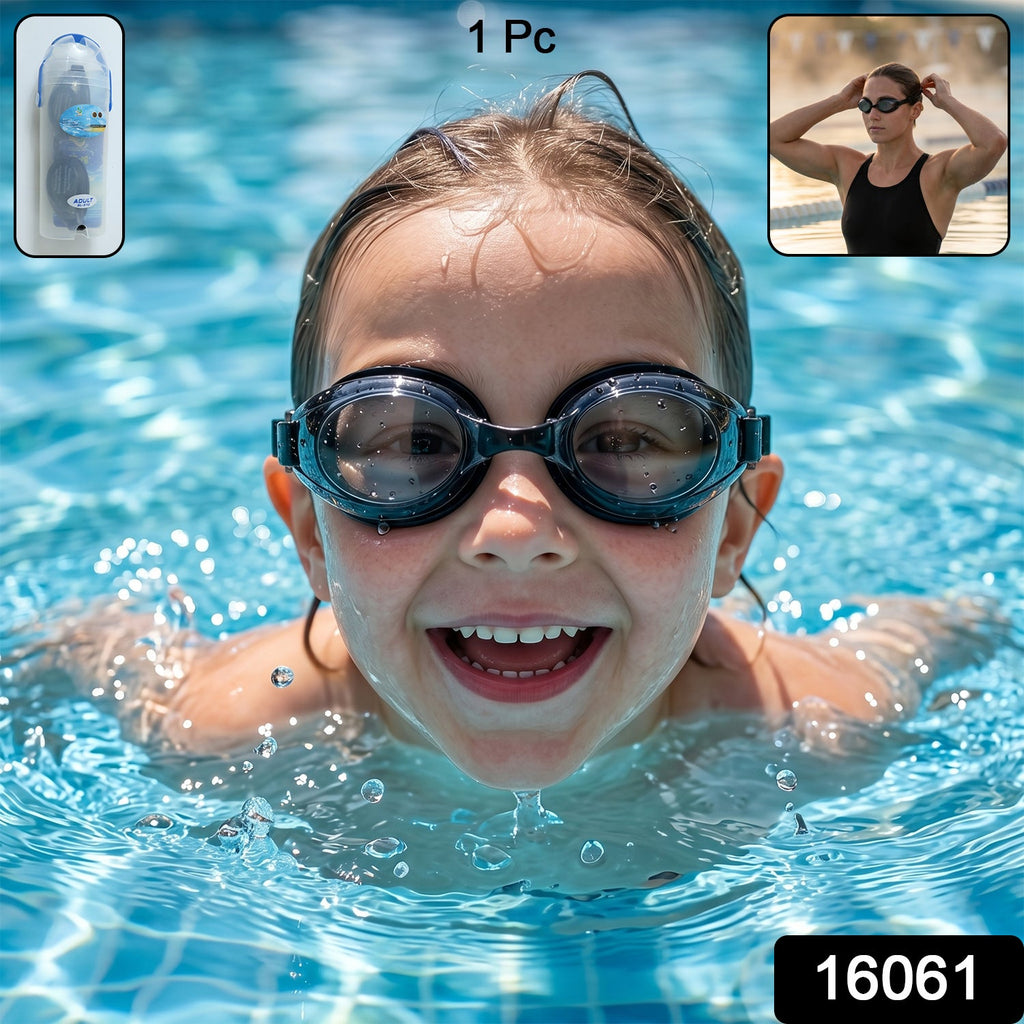 Kids anti-fog swim goggles with leak-proof design