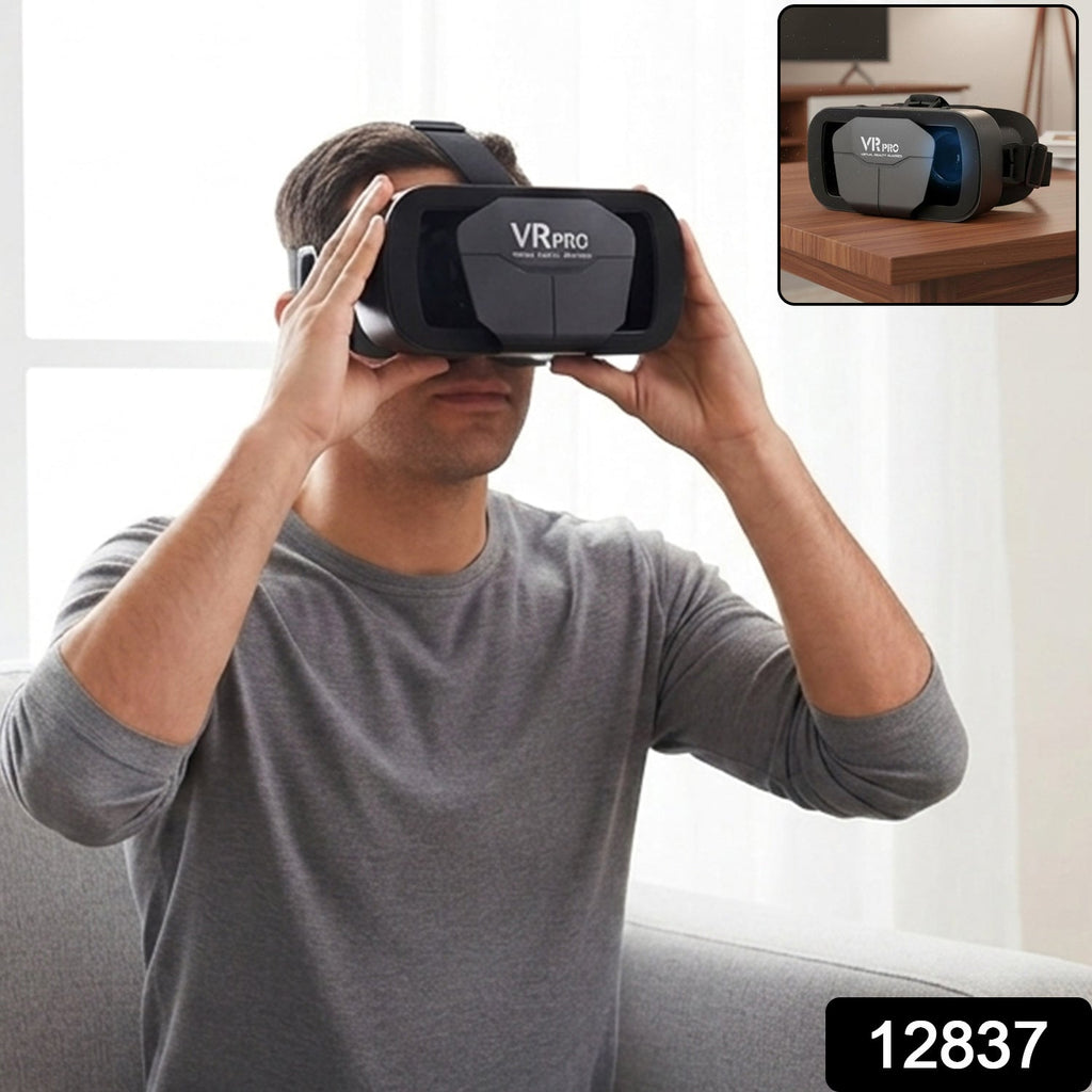 3D VR Box Headset – Adjustable Lenses for Comfortable VR Experience