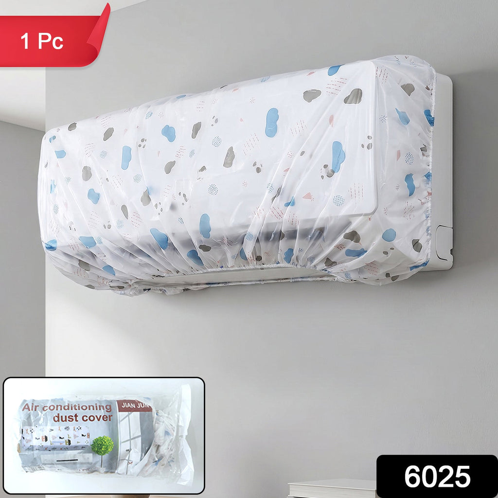 AC Dust Cover, Waterproof Folding Split AC Protector | Velvet Wheels side angle for fresh air comfort air conditioner cover